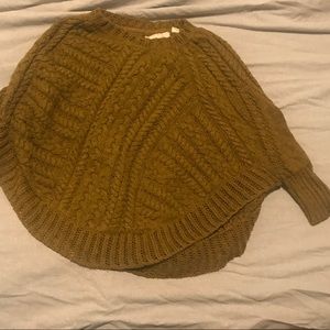 Anthropologie sweater poncho, size small